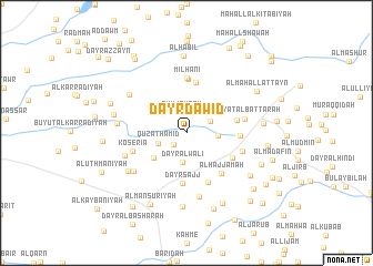 map of Dayr Dāwid