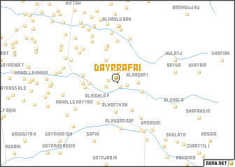 map of Dayr Rafa‘ī