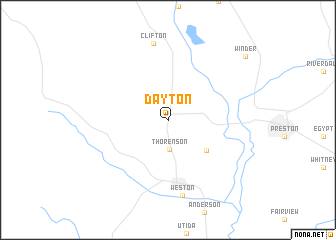 map of Dayton