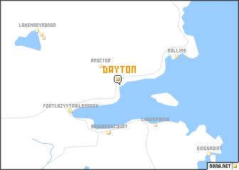 map of Dayton