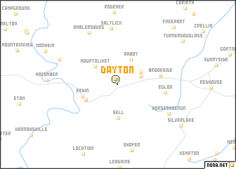 map of Dayton