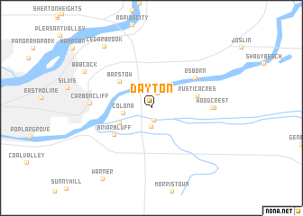 map of Dayton