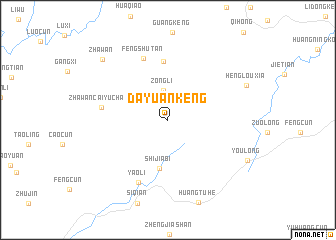 map of Dayuankeng