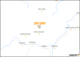 map of Dayuan