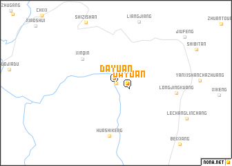 map of Dayuan