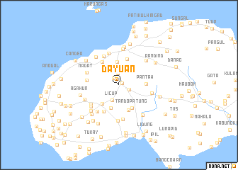 map of Dayuan