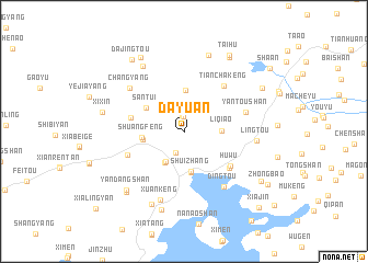 map of Dayuan