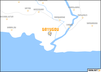 map of Dayugou