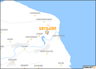 map of Dayujian