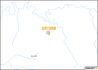 map of Dayuma