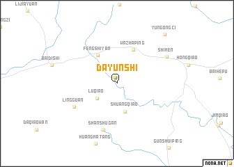 map of Dayunshi