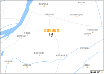 map of Dayuwo