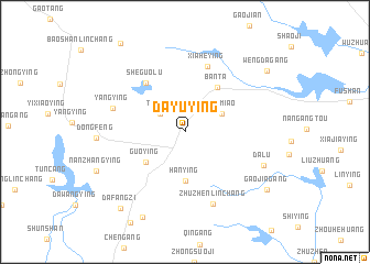 map of Dayuying
