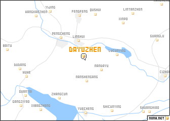 map of Dayuzhen