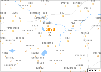 map of Dayu