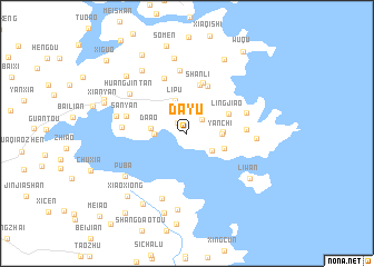 map of Dayu