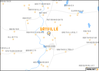 map of Dayville