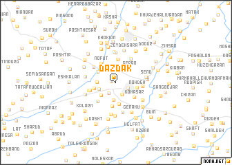 map of Dazdak