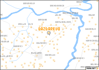 map of Dazdarevo