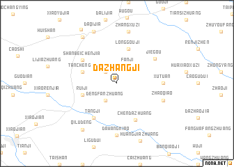 map of Dazhangji