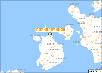 map of Dazhangshu\