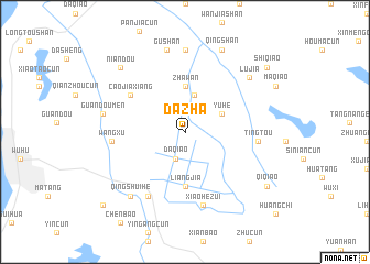 map of Dazha