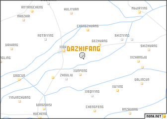 map of Dazhifang