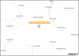 map of Dazhuangping