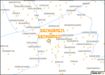 map of Dazhuangzi