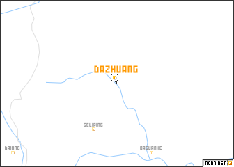 map of Dazhuang