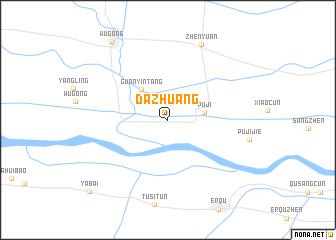 map of Dazhuang