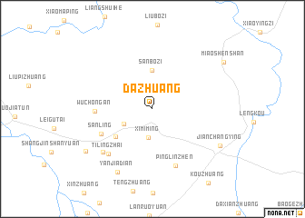 map of Dazhuang