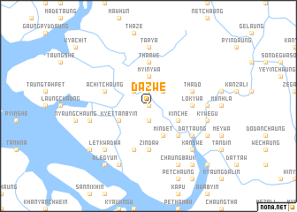 map of Dāzwe