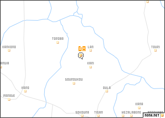map of Da