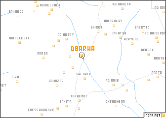 map of Dbarwa