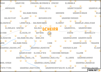 map of Dcheïra
