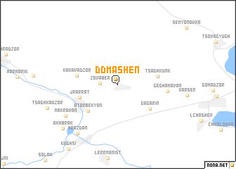 map of Ddmashen