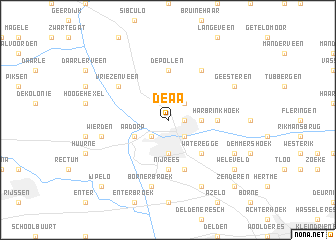 map of De Aa