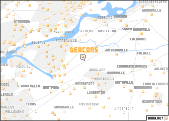 map of Deacons