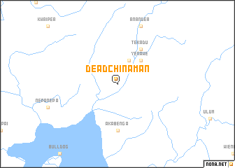 map of Dead Chinaman