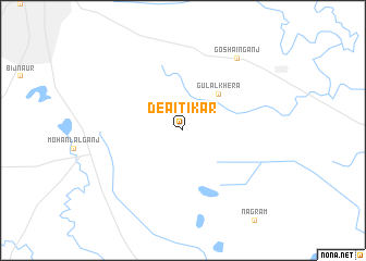 map of Deai Tikar