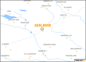 map of Dealbhna