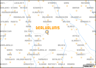 map of Dealu Aluniş