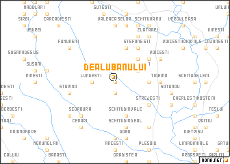 map of Dealu Banului