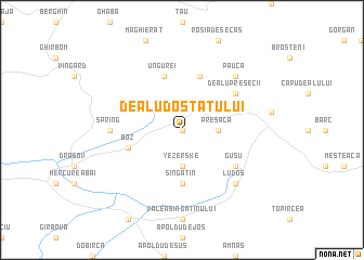 map of Dealu Doştatului