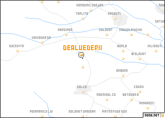 map of Dealu Ederii