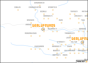 map of Dealu Frumos