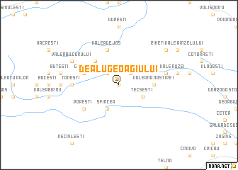 map of Dealu Geoagiului