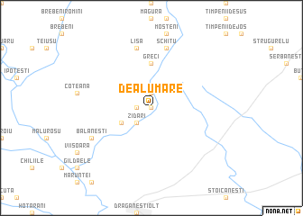 map of Dealu Mare