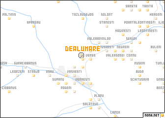 map of Dealu Mare